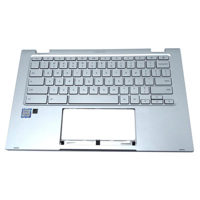 90NX02G1-R31US0 Asus Chromebook 14 C433TA/Flip C433 Appui sur le paume avec clavier en argent